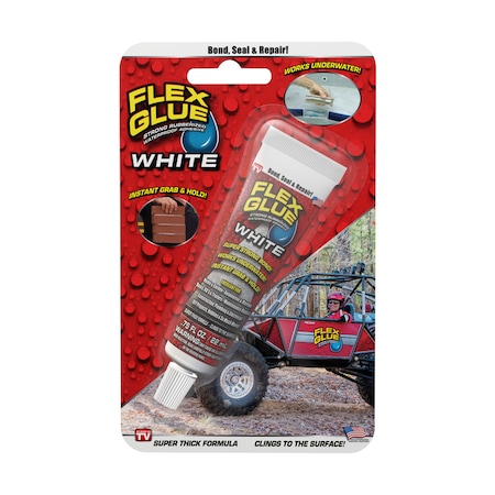 Flex Glue Flex Seal Family of Products Flex Glue MINI White Rubberized Waterproof Adhesive 0.75 oz GFSWHTMINI-8